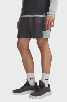 Мужские серые шорты UA Tech Utility Shorts Серый L Under Armour 6013799-025