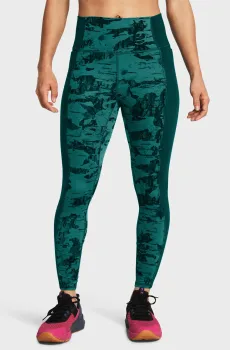 Женские зеленые тайтсы с узором Pjt Rck LG Ankl Pt Lg Зеленый XS Under Armour 1384160-722