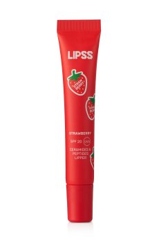 Блеск для губ LiPSS Lipper, SPF 20, лимитированная серия, Strawberry, 9 мл