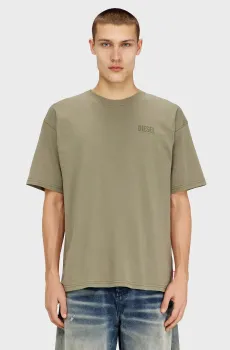 Мужская оливковая футболка T-BOXT-V8 Оливковый M Diesel A19985 0AGRI
