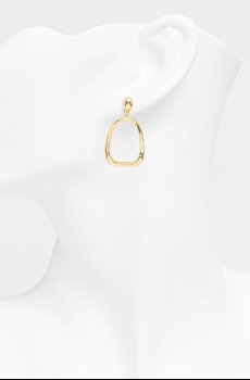 Позолоченные серебряные серьги Answear.LAB