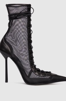 Черные ботильоны COLETTE