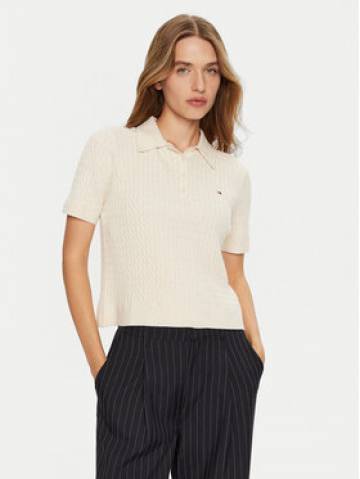 Tommy Hilfiger Светр WW0WW43957 Écru Regular Fit