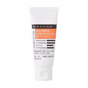 Солнцезащитный крем для лица Derma Factory Waterful Tone-Up Sun Cream, SPF 50+ PA+++, 30 г Солнцезащитный крем для лица Derma Factory Waterful Tone-Up Sun Cream, SPF 50+ PA+++, 30 г