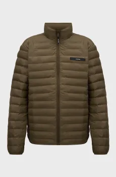 Мужская оливковая куртка QUILTED LW JACKET Оливковый M Calvin Klein K10K113474