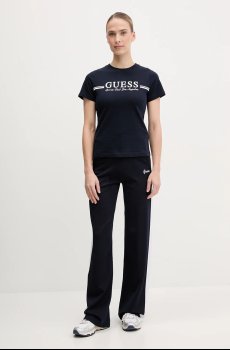 Хлопковая футболка Guess