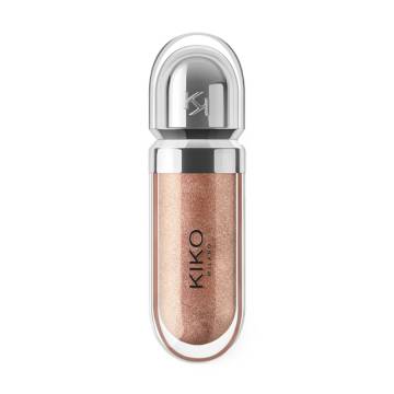Смягчающий блеск для губ Kiko Milano 3D Hydra Lipgloss 18 Golden Sparkle, 6.5 мл Смягчающий блеск для губ Kiko Milano 3D Hydra Lipgloss 18 Golden Sparkle, 6.5 мл