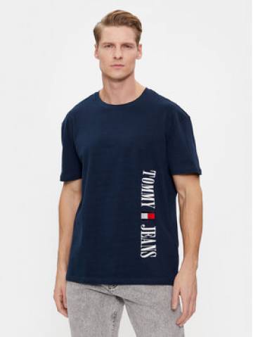 Tommy Jeans Футболка Archive DM0DM18295 Cиній Regular Fit Tommy Jeans Футболка Archive DM0DM18295 Cиній Regular Fit