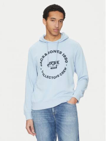 Jack&Jones Світшот Simon 12269353 Блакитний Standard Fit Jack&Jones Світшот Simon 12269353 Блакитний Standard Fit