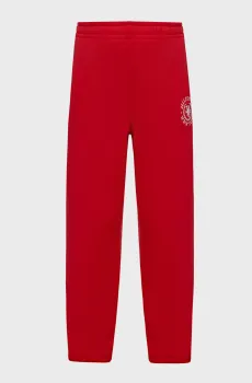 Женские красные спортивные брюки CREST SWEAT PANT Красный S Tommy Hilfiger WW0WW40601