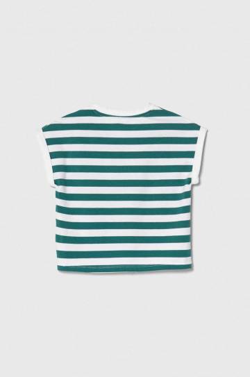 Детская футболка Guess цвет зелёный