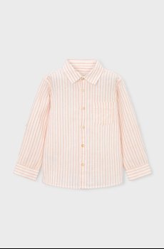 Детская рубашка с примесью льна Mayoral