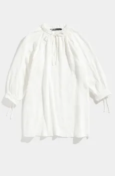 Женская белая блуза Белый XS-S Bimba Y Lola 241BR2041.10070
