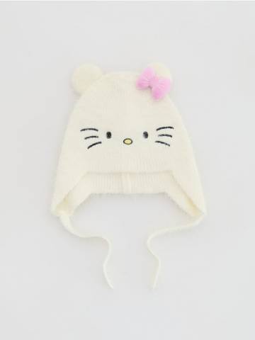 Reserved - GIRLS` CAP - кремовий - 867GT-01X Reserved - GIRLS` CAP - кремовий - 867GT-01X