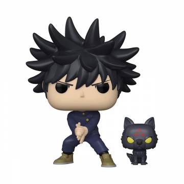 Фігурка Funko Pop Jujutsu Kaisen Мегумі з собакою (61360) Фігурка Funko Pop Jujutsu Kaisen Мегумі з собакою (61360)