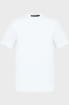 Мужская белая футболка Белый L Karl Lagerfeld 561221.755054;10