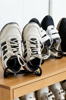 Дитячий тримач для взуття 5 pack - чорний