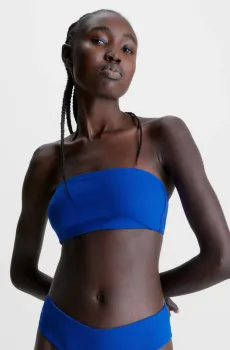 Женский синий лиф от купальника BANDEAU Синий XS Calvin Klein KW0KW02042