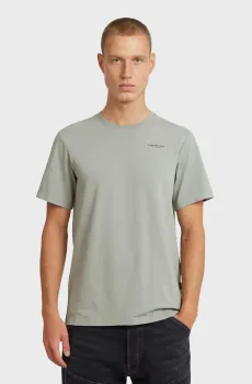 Мужская серая футболка base Серый XL G-Star RAW D19070,C723