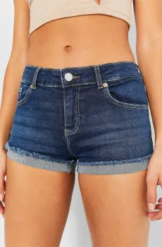 Женские темно-синие джинсовые шорты Синий 34 Tally Weijl SSHDELESLIE