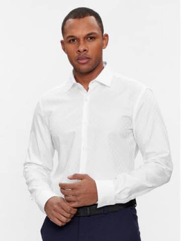 Hugo Сорочка Kenno 50508316 Білий Slim Fit Hugo Сорочка Kenno 50508316 Білий Slim Fit