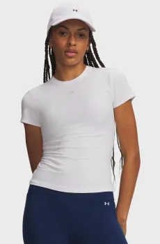 Женская белая футболка Motion Fitted SS Белый XS Under Armour 6013774-100