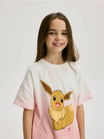 Reserved - Футболка Pokémon з ефектом омбре - різнобарвний - 539DB-MLC Reserved - Футболка Pokémon з ефектом омбре - різнобарвний - 539DB-MLC