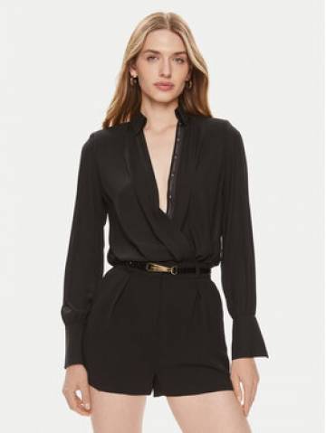 Elisabetta Franchi Боді CB-008-42E2-V250 Чорний Regular Fit Elisabetta Franchi Боді CB-008-42E2-V250 Чорний Regular Fit