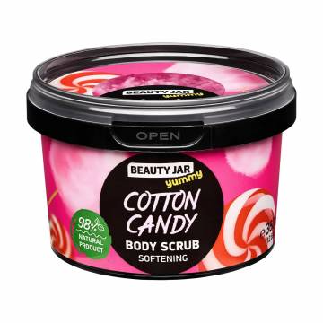 Скраб для тела Beauty Jar Yummy Cotton Candy Softening Body Scrub Сахарная вата, 360 г Скраб для тела Beauty Jar Yummy Cotton Candy Softening Body Scrub Сахарная вата, 360 г