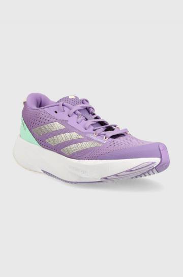 Обувь для бега adidas Performance Adizero SL цвет фиолетовый Обувь для бега adidas Performance Adizero SL цвет фиолетовый