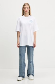 Хлопковая футболка Hugo Blue Oversize_tee_B_5