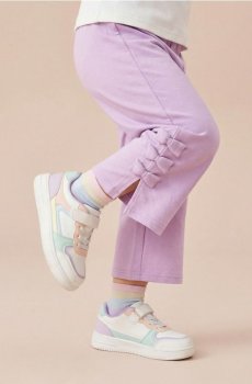 Штани wide leg - фіолетовий