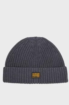 Мужская темно-синяя шапка Originals Синий ONESIZE G-Star RAW D24321,D167