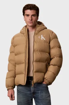 Мужская бежевая куртка PADED Бежевый XXL Calvin Klein LV04RG513G