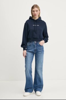 Кофта Red Bull Racing x Pepe Jeans CROPPED LOGO HOODY