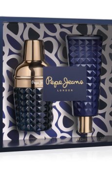 Парфюмированный набор Pepe Jeans Celebrate For Him мужской (парфюмированная вода, 100 мл + гель для душа, 80 мл)