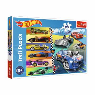 Пазлы Trefl Hot Wheels Быстрые Hot Wheels, от 3 лет, 24 элемента (14362) Пазлы Trefl Hot Wheels Быстрые Hot Wheels, от 3 лет, 24 элемента (14362)