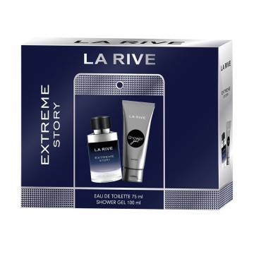 Парфюмированный набор мужской La Rive Extreme Story (туалетная вода, 75 мл + гель для душа, 100 мл) Парфюмированный набор мужской La Rive Extreme Story (туалетная вода, 75 мл + гель для душа, 100 мл)
