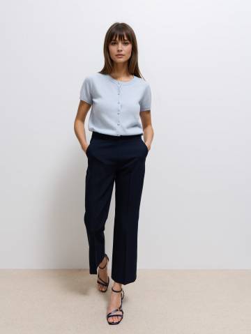 Mohito - Розкльошені штани - сталевий синій - 38