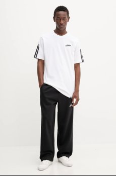 Хлопковая футболка adidas Script Tee