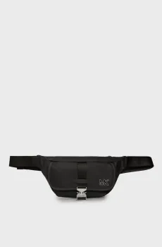 Мужская черная поясная сумка AVIATOR Черный ONESIZE Michael Kors 33S5LEEY5B