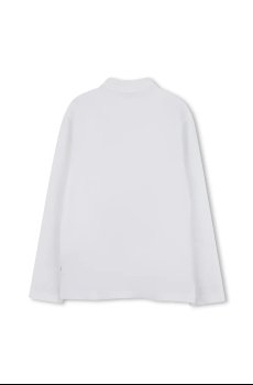 Хлопковый детский лонгслив BOSS