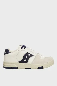 Мужские белые кожаные сникерcы SONIC LOW Белый 12 Saucony 70788-2s