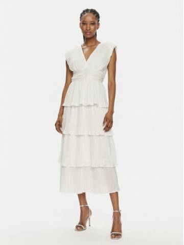 Vila Коктейльна сукня Lillian 14089876 Білий Regular Fit Vila Коктейльна сукня Lillian 14089876 Білий Regular Fit