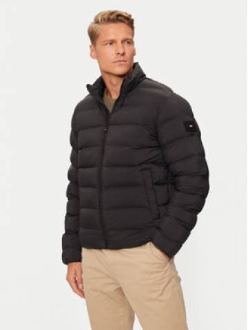 Tommy Hilfiger Пуховик MW0MW37259 Чорний Regular Fit