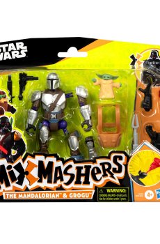 Игровая фигурка Star Wars Toys MixMashers The Mandalorian & Grogu от 4 лет, 12 см (F9481/G0300)