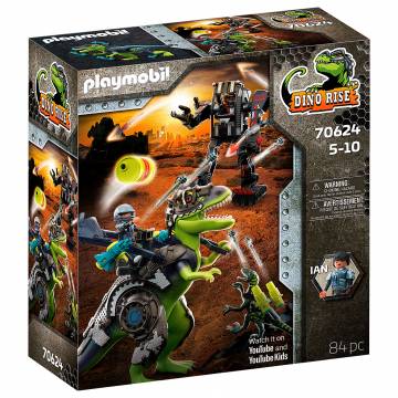 Конструктор Playmobil Dino rise T-Рекс: Битва гігантів (70624) Конструктор Playmobil Dino rise T-Рекс: Битва гігантів (70624)