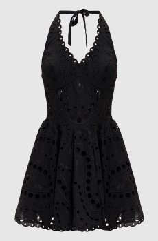 Черное платье мини Sandlight