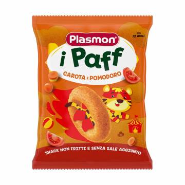 Детские кукурузные снеки Plasmon Baby Puffs Морковь и томаты, от 1 года, 15 г Детские кукурузные снеки Plasmon Baby Puffs Морковь и томаты, от 1 года, 15 г