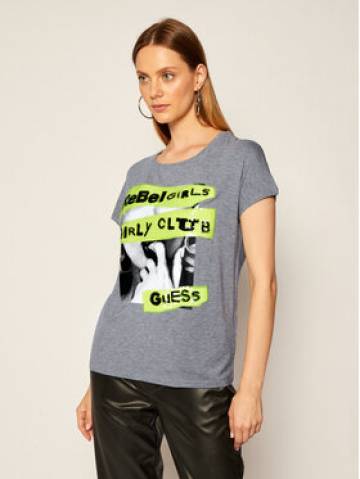 Guess Футболка Shelly W0YI95 K68D0 Сірий Regular Fit Guess Футболка Shelly W0YI95 K68D0 Сірий Regular Fit